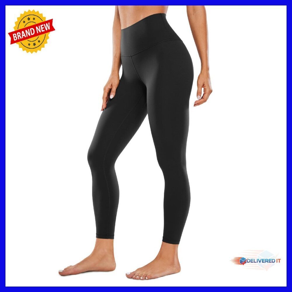 Buttery Soft High Waisted Yoga Leggings 25" XS Athletic Workout Pants